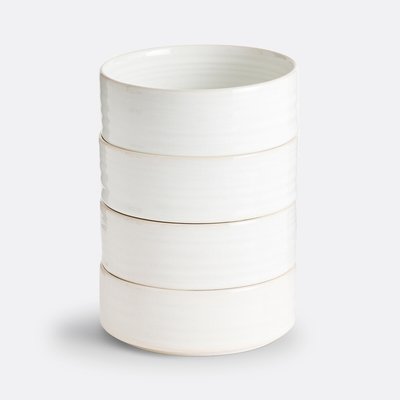 Set of 4 Sacha Reactive Enamel Stoneware Small Bowls LA REDOUTE INTERIEURS