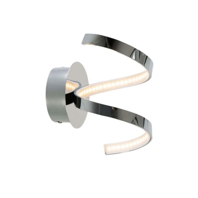 Applique spirale chromée LED - FILM KOSILUM