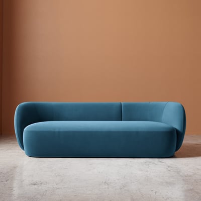 Alban Easy Velvet 2/3/4 Seater Sofa SWOON