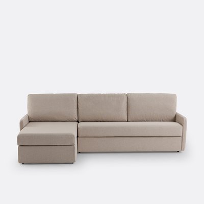 Canapé d’angle-lit polyester chiné, Bultex Marta LA REDOUTE INTERIEURS