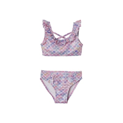 Maillot de bain 2 pièces sirène VERTBAUDET