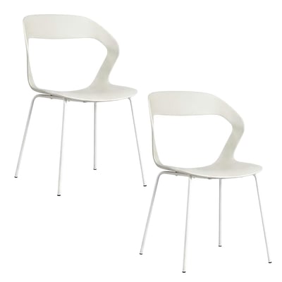 Chaise design en polypropylène (lot de 2) ALBA PIER IMPORT