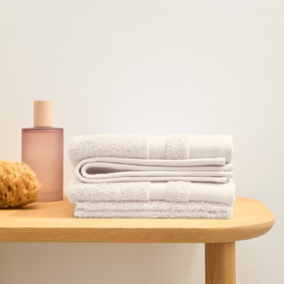 Set of 4 Kheops 100% Combed Cotton Guest Towels LA REDOUTE INTERIEURS