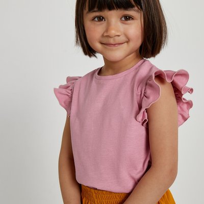 Lote de 3 t-shirts com folho nas mangas LA REDOUTE COLLECTIONS