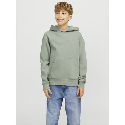 Sudadera polar con capucha, texto estampado JACK & JONES JUNIOR