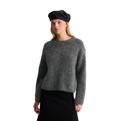 Pull oversize douillet en mélange de mohair et de laine vierge MARC O’POLO DENIM