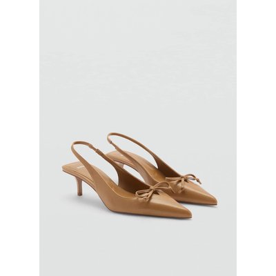 Chaussures kitten heel détail nœud MANGO