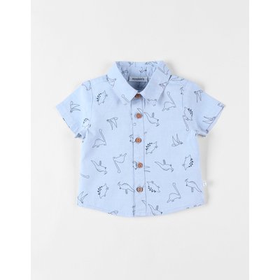 Chemise chambray dinos à manches courtes, NOUKIE'S
