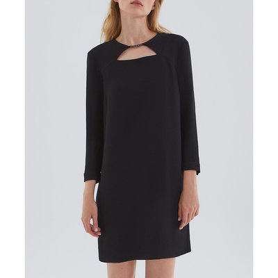 Robe noire zippee devant La Redoute