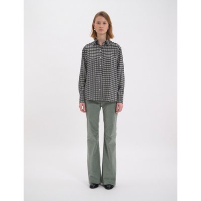 Chemise à motifs feuille de chêne maureen INES DE LA FRESSANGE PARIS