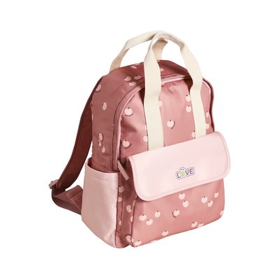 Sac à dos "pommes love" VERTBAUDET
