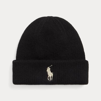 Шапка из биохлопка с вышивкой POLO RALPH LAUREN