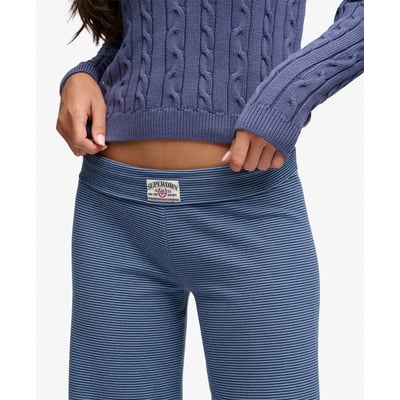 Pantalon Athletic Essentials Rayé Coupe Ajustée SUPERDRY