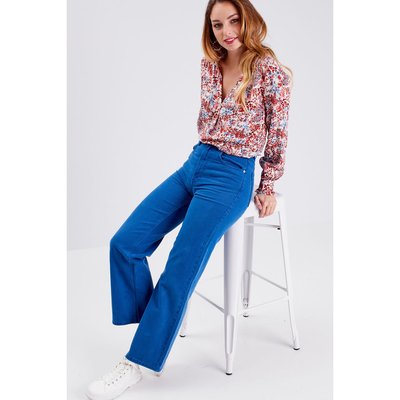 Jean bleu turquoise outlet