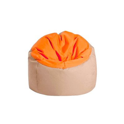 Pouf rond bicolore intérieur/extérieur imperméable JUMBO BAG