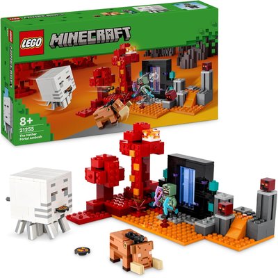 L'embuscade au portail du Nether LEGO
