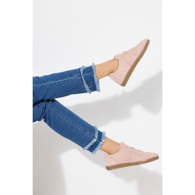 Sneakers en cuir suédé – largeur H , pied large ULLA POPKEN