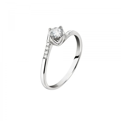 Bague en or blanc 750 CHRISTMAS LIGHTS BLUESPIRIT