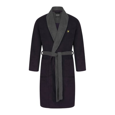 Robe de chambre contrastée à col châle LYLE AND SCOTT