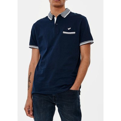 Polo dritta in jersey KAPORAL