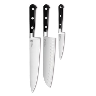 Coffret de 3 couteaux   office santoku cuisine-MAESTRO TARRERIAS BONJEAN