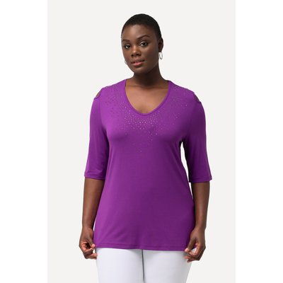 T-shirt, étoiles fantaisies, coupe évasée ULLA POPKEN