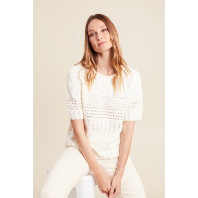 Pull ajouré manches courtes BREAL