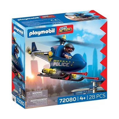 City Action Hélicoptère de police PLAYMOBIL