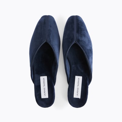 Chaussons  en velours MULES LAURENCE TAVERNIER