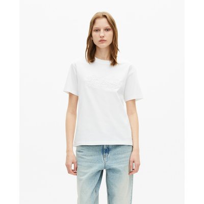 Camiseta de manga corta, logotipo bordado tono sobre tono THE KOOPLES