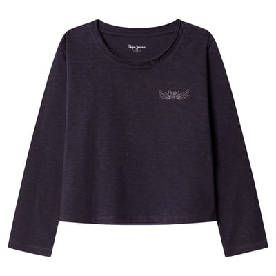 T-Shirt Manches Longues Avec Logo Imprimé PEPE JEANS