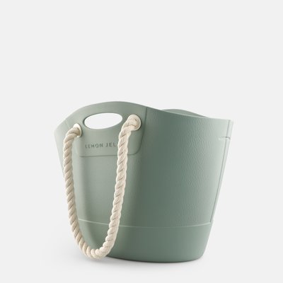 Sac de plage avec anses en corde vegan SPLASHYBAG LEMON JELLY