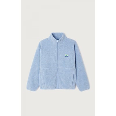 Veste manches longues zippée col montant, HOKTOWN AMERICAN VINTAGE