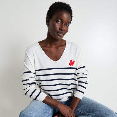 Pull col V GRAIN DE MALICE