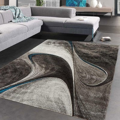 Tapis salon et chambre tissé motif géométrique MADILA UN AMOUR DE TAPIS