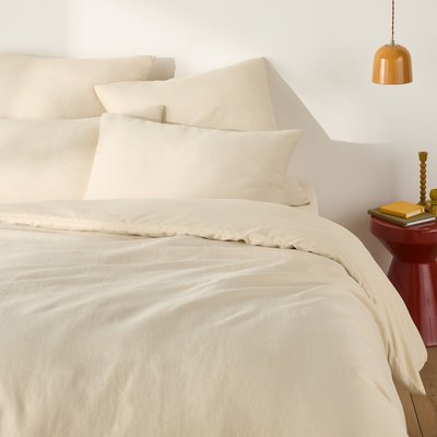Housse de couette biface lin et coton lavés Annaba LA REDOUTE INTERIEURS