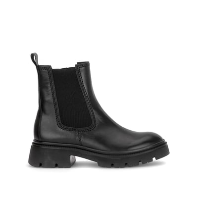 Bottines en cuir lisse à talon décroché GABOR
