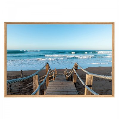 Tableau Mural Mat Encadré Pont Sur Plage PLAGE CEANOTHE