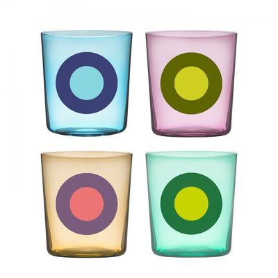 Verres Dots set 2 REMEMBER