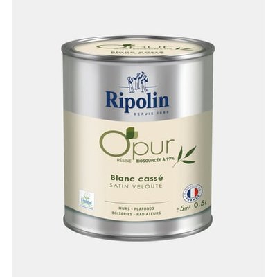 Peinture O'pur Murs, Plafonds Et Radiateurs Satin RIPOLIN