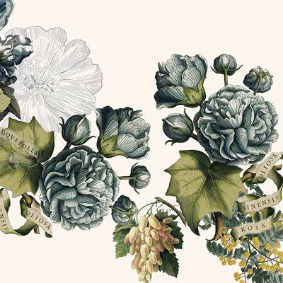 Serviette métis lin & coton lavé GIARDINO GARNIER THIEBAUT