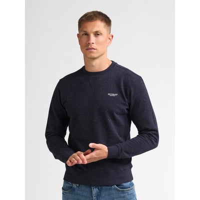 Sweat col rond chiné rosewood PETROL INDUSTRIES