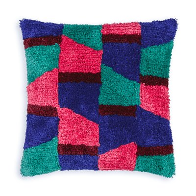 Argan 50 x 50cm Tufted Cotton Cushion Cover LA REDOUTE INTERIEURS