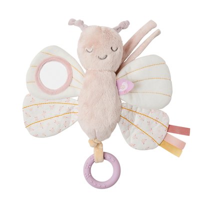 Peluche d'activité 32cm Papillon Alice et Pomme NATTOU