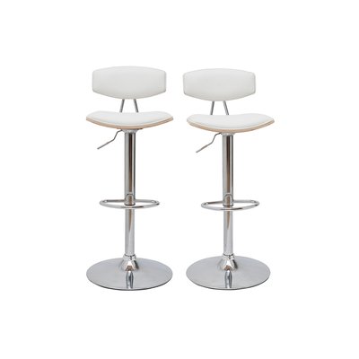 Tabourets de bar design réglables (lot de 2) VASCO MILIBOO