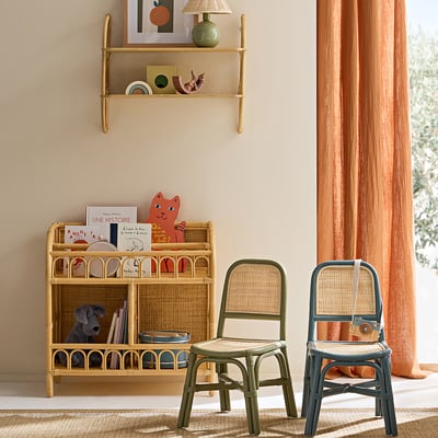 Vintage-Regal aus Rattan, Minetta LA REDOUTE INTERIEURS