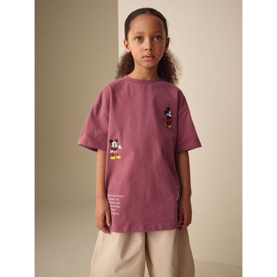 T-shirt oversize à motif mickey mouse NEXT
