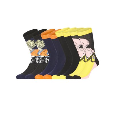 Lot de 4 Chaussette Dragon Ball Z coton FREEGUN