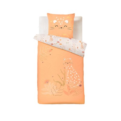 Housse de couette enfant + taie d'oreiller Tchatcha PETIT BEGUIN