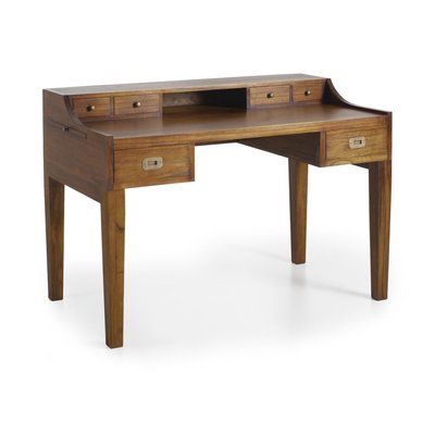 Bureau 6 tiroirs bronze - ONÉLINE DECORATION D’AUTREFOIS